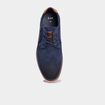 Derbies détails zippés bleu homme