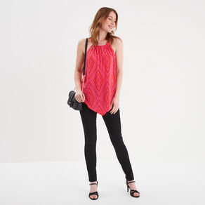 debardeur asymetrique mosquitos rose fushia femme Débardeur asymétrique Mosquitos rose fushia femme