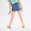 Short en jean denim 5 poches denim stone fille