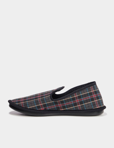 Chaussons pantoufles multicolore homme