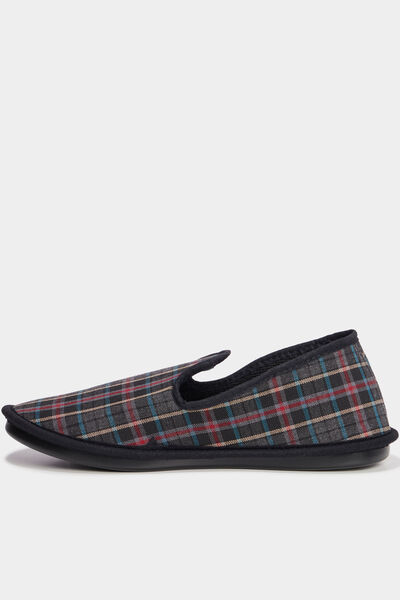 Chaussons pantoufles multicolore homme
