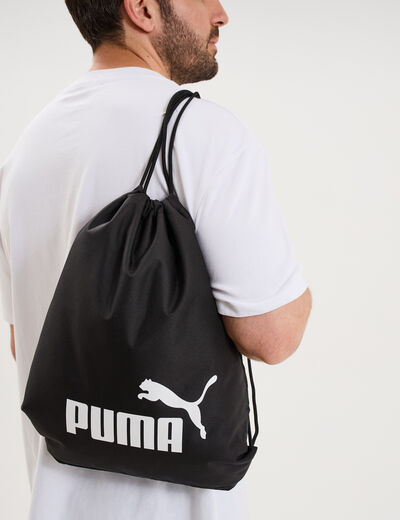 Sac de sport avec bandouli&egrave;res Puma noir homme