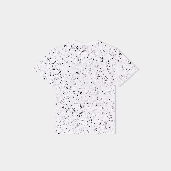 T-shirt manches courtes Minecraft blanc garçon
