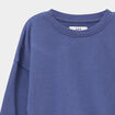 Ensemble de jogging sweat et pantalon bleu gris fille