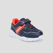 Baskets running à scratchs Creeks bleu marine garçon