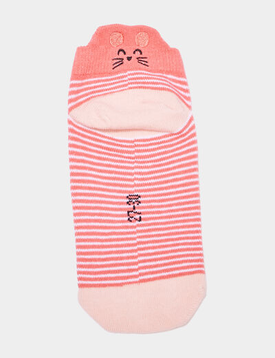Lot 5 paires socquettes rose fille