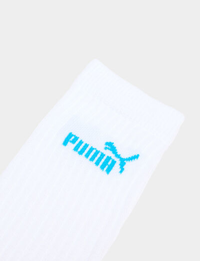 Lot 3 paires chaussettes de sport Puma blanc homme