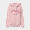 Sweat &agrave; capuche hoodie ecru femme