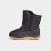 Bottes de neige fourrées noir homme