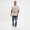 T-shirt manches courtes Dragon Ball Z gris clair homme