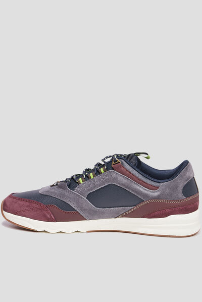 Baskets running Kickers Koolflex bleu marine homme
