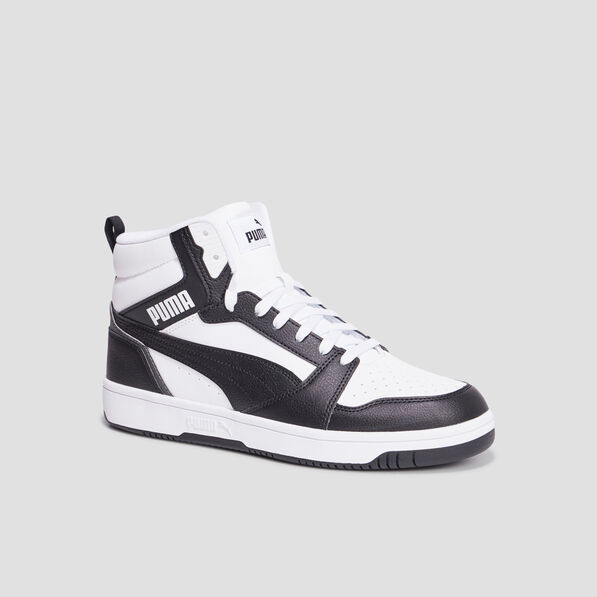 Baskets montantes à lacets Puma Mid noir homme