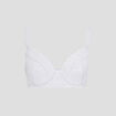 Soutien-gorge embo&icirc;tant en dentelle blanc femme
