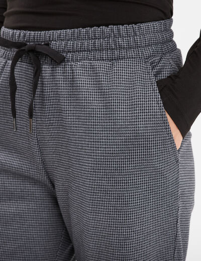 Pantalon de jogging slim gris foncé femme