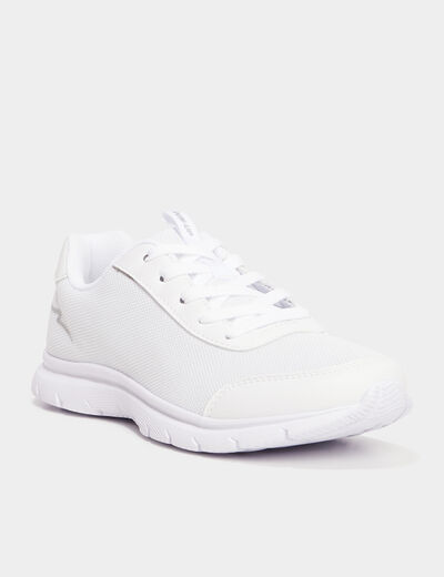Baskets running Run-Up blanc femme