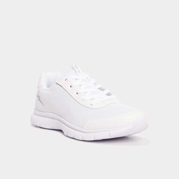 Baskets running Run-Up blanc femme
