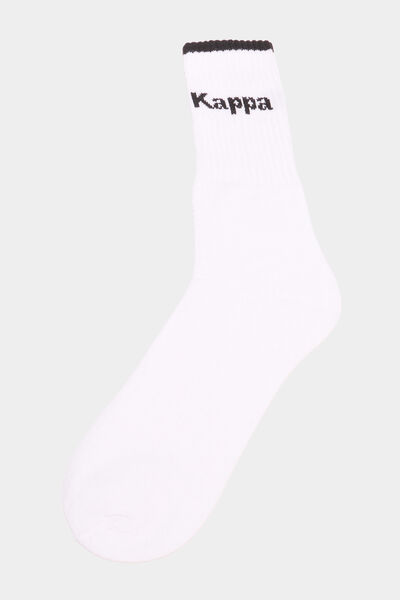 Lot 3 paires chaussettes sport Kappa blanc homme