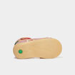 Sandales en cuir Kickers Binsia rose bébé fille