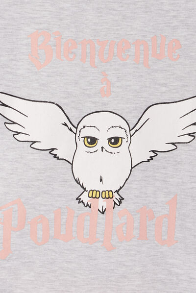 Ensemble de pyjama Harry Potter gris clair fille