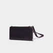 Sac pochette avec bandoulière noir femme