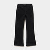 Jegging bootcut taille &eacute;lastiqu&eacute;e denim noir fille