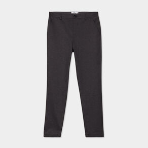 Pantalon chino slim noir homme