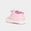 Chaussons bottons à paillettes Minnie rose bébé fille