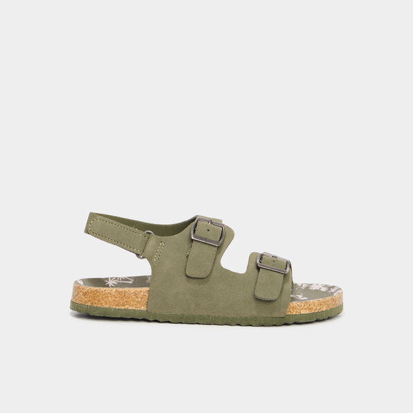 Sandales vert kaki garçon