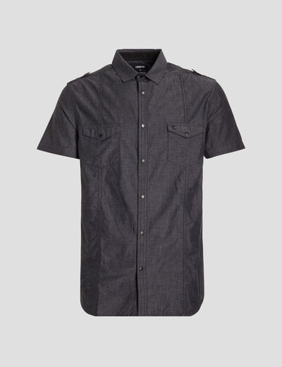 Chemise Liberto gris homme