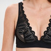 Soutien-gorge foulard dentelle noir femme