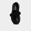 Mocassins avec noeuds noir fille
