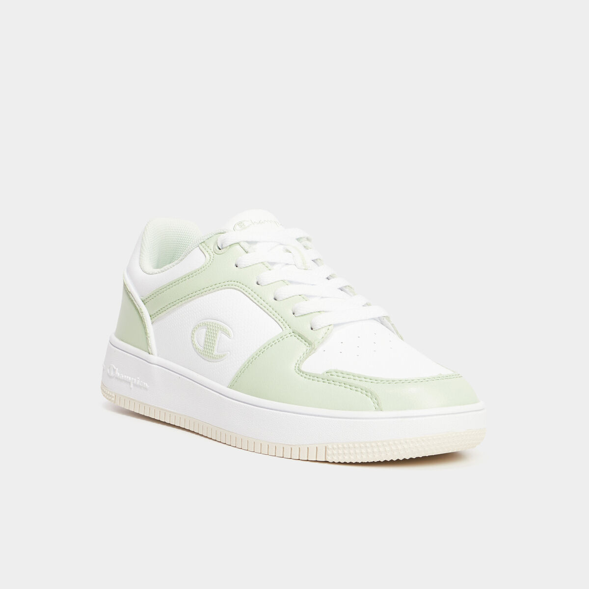 Baskets &agrave; lacets RD18 2.0 Low Champion vert menthe femme
