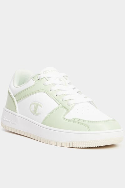 Baskets &agrave; lacets RD18 2.0 Low Champion vert menthe femme