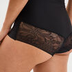 Culotte haute gainant noir femme