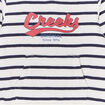 Sweat à capuche hoodie Creeks bleu marine bébé garçon