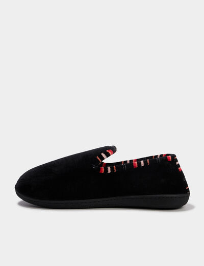Chaussons Isotoner ecru femme