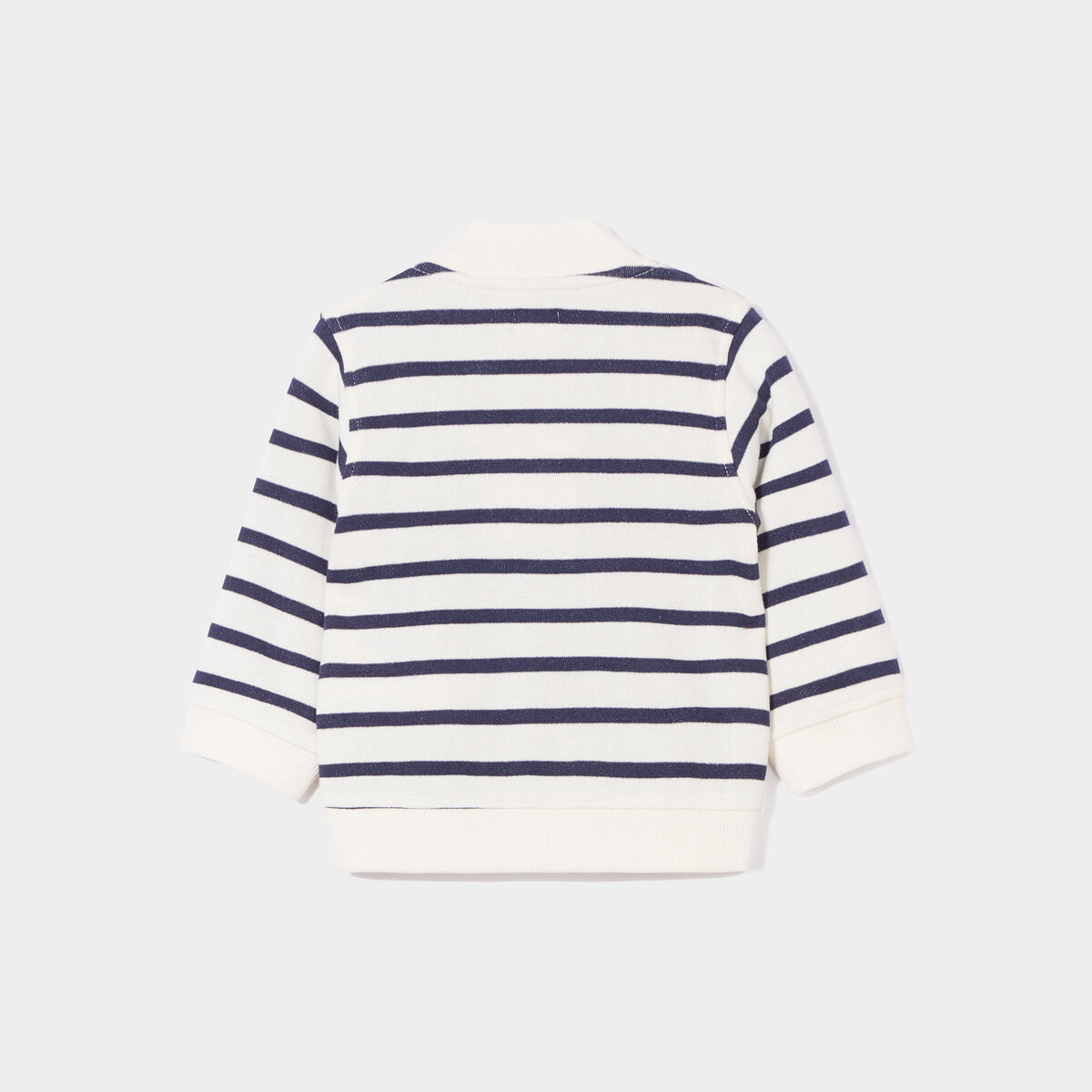 Ensemble 2 pièces t-shirt et gilet teddy bleu marine bébé garçon