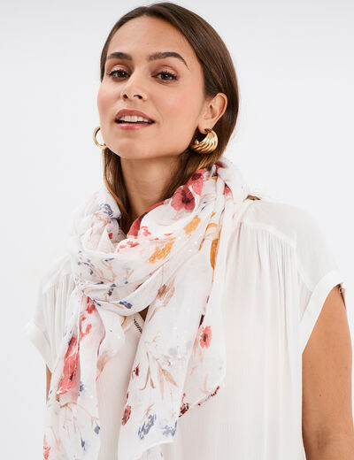 Foulard multicolore femme