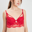 Soutien-gorge corbeille à coque rose framboise femme