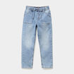 Jeans jogger droit denim double stone garçon