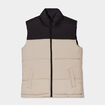 Doudoune sans manches doublée Liberto beige homme