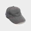 Casquette gris homme