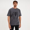 T-shirt manches courtes Spider-Man gris fonc&eacute; homme
