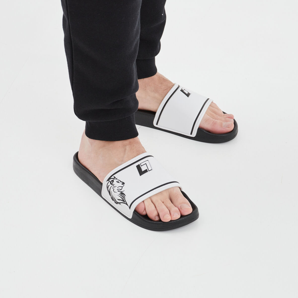Mules Liberto blanc homme