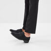 Derbies &agrave; lacets noir femme