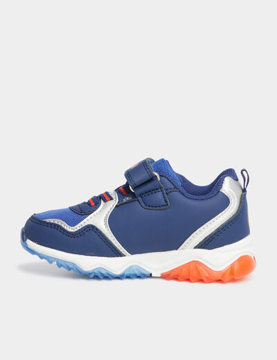 Baskets running lumineuses Spider-Man bleu garçon