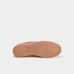 Tennis basses &agrave; lacets marron homme