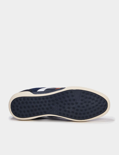 Tennis basses en toile Lee Cooper bleu marine homme