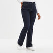 Jeans flare 5 poches Creeks denim brut femme
