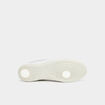 Baskets pied large en cuir blanc femme
